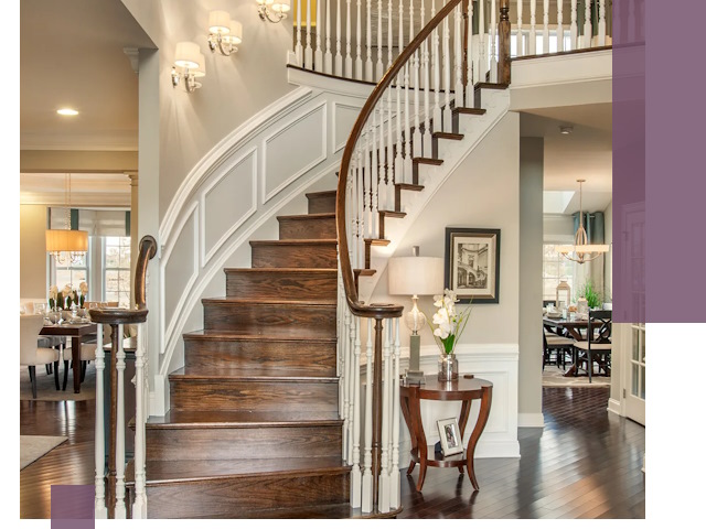 Изготовление лестниц под ключ в Лысьве — металлокаркас и отделка