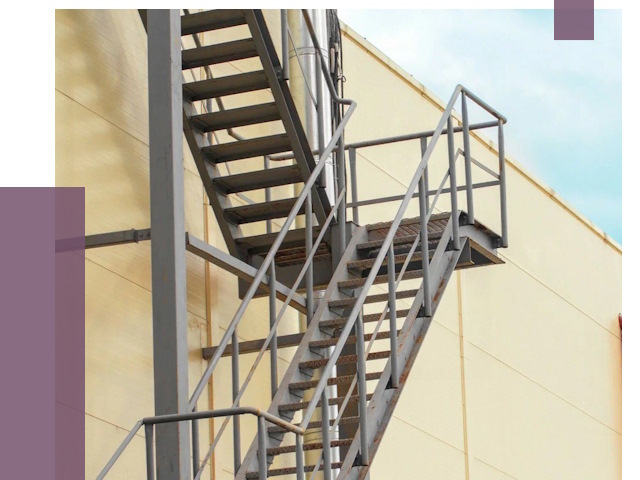 Пожарные лестницы в Лысьве от 12308 руб. — монтаж и продажа | ПРОЛЁТ-Лсь