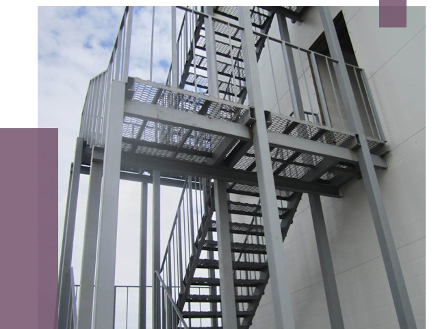 Монтаж пожарных лестниц в Лысьве от 7795 руб.