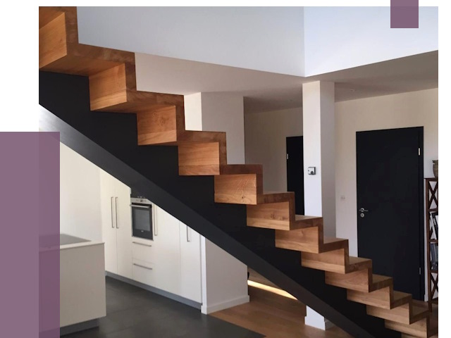 Изготовление деревянных лестниц в Лысьве от 87185 руб. | ПРОЛЁТ-Лсь