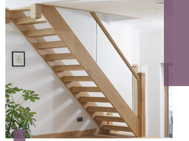 Изготовление деревянных лестниц под ключ в Лысьве для дома