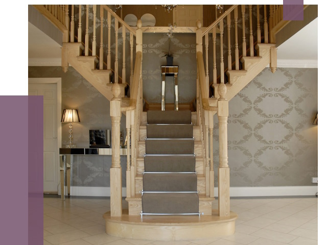 Монтаж деревянных лестниц в Лысьве от 7641 руб. 