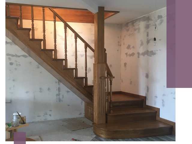 Ремонт деревянных лестниц в Лысьве: быстро и качественно