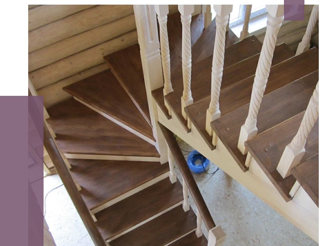 Реставрация деревянных лестниц в Лысьве от 4308 руб.