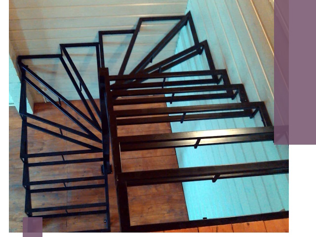 Изготовление металлических лестниц любой сложности в Лысьве