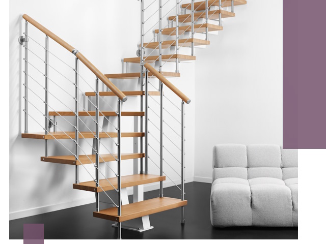 Модульные лестницы под ключ в Лысьве — монтаж и изготовление