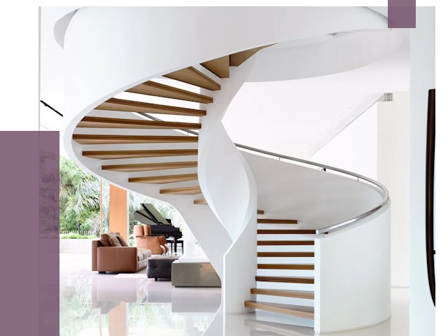 Винтовые лестницы в Лысьве под ключ от 48721 руб. | ПРОЛЁТ-Лсь