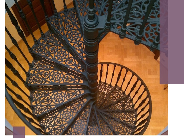 Винтовые лестницы под ключ в Лысьве: производство и монтаж