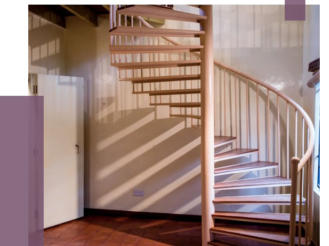 Изготовление винтовых лестниц на заказ в Лысьве от 76415 руб. | ПРОЛЁТ-Лсь