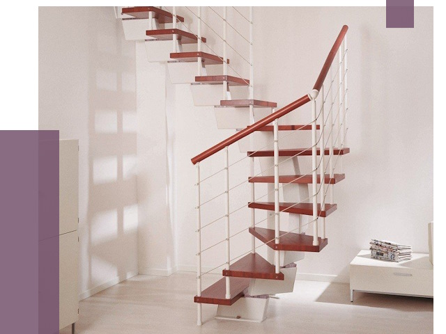 Изготовление лестниц на больцах в Лысьве от 9744 руб. | ПРОЛЁТ-Лсь