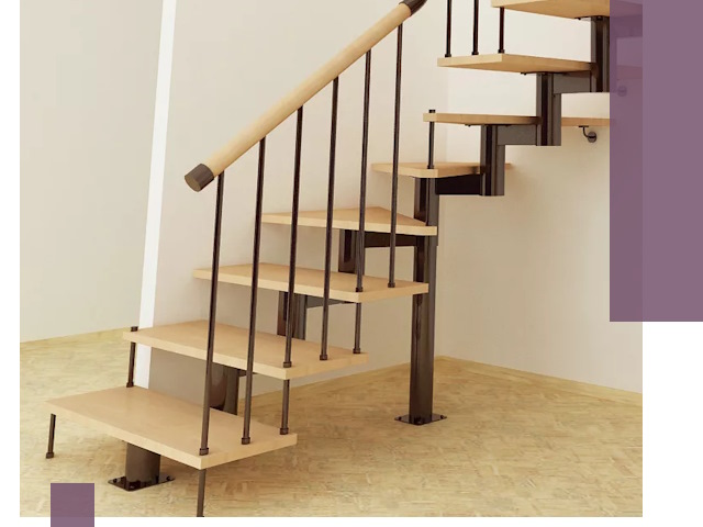 Монтаж лестниц на больцах в Лысьве — быстро и надежно