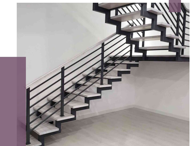 Лестницы на металлокаркасе под ключ в Лысьве от 12821 руб. | ПРОЛЁТ-Лсь