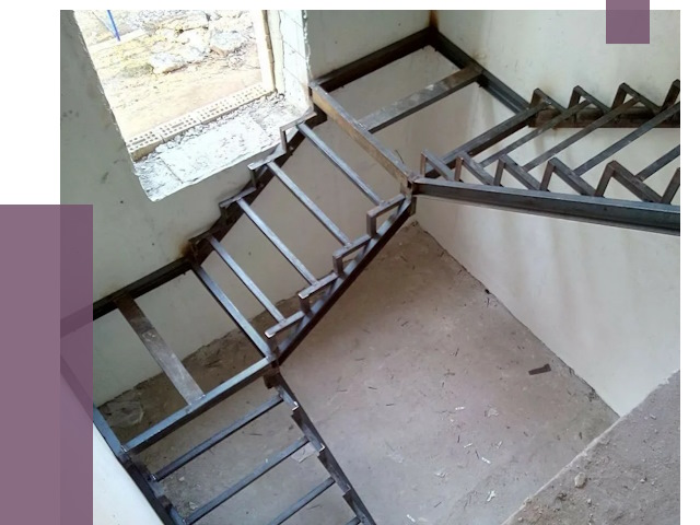 Монтаж лестниц на металлокаркасе в Лысьве от 12821 руб. — ПРОЛЁТ-Лсь