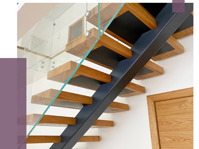 Лестницы на монокосоуре в Лысьве от 18975 руб. под ключ | ПРОЛЁТ-Лсь