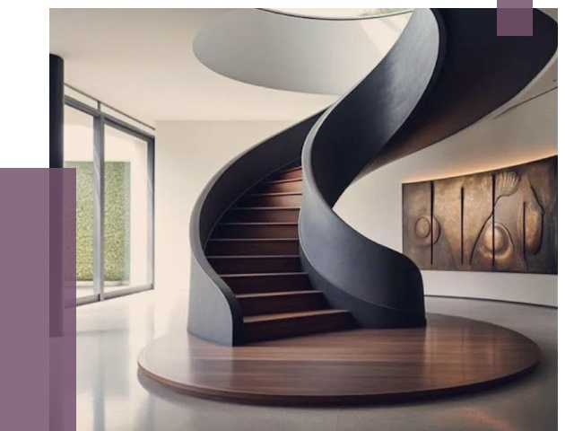 Элитные лестницы под заказ в Лысьве от 189755 руб. — ПРОЛЁТ-Лсь