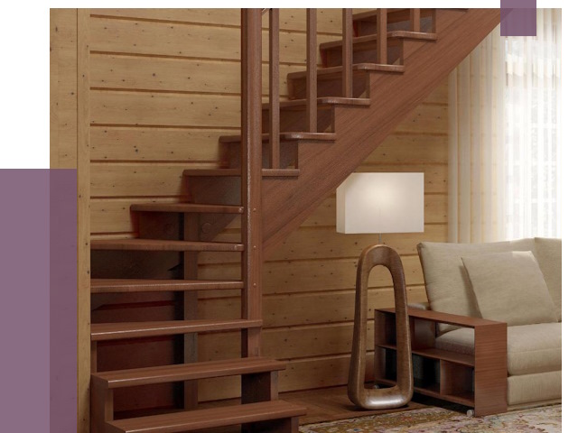 Лестницы эконом класса в Лысьве от 18309 руб. бюджетные решения