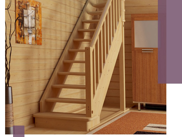 Лестницы эконом класса под ключ в Лысьве — недорого и быстро