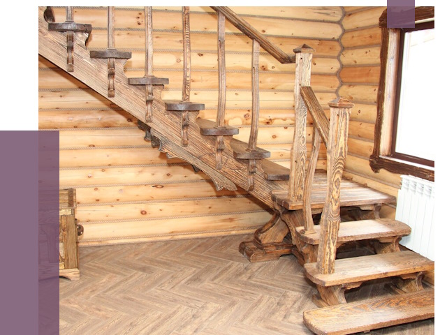 Лестницы в баню в Лысьве от 19181 руб. — изготовление | ПРОЛЁТ-Лсь