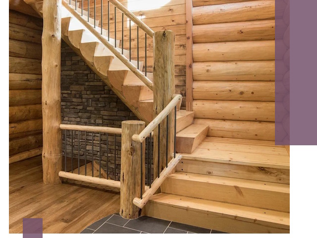 Лестницы в баню под заказ и профессиональный монтаж в Лысьве