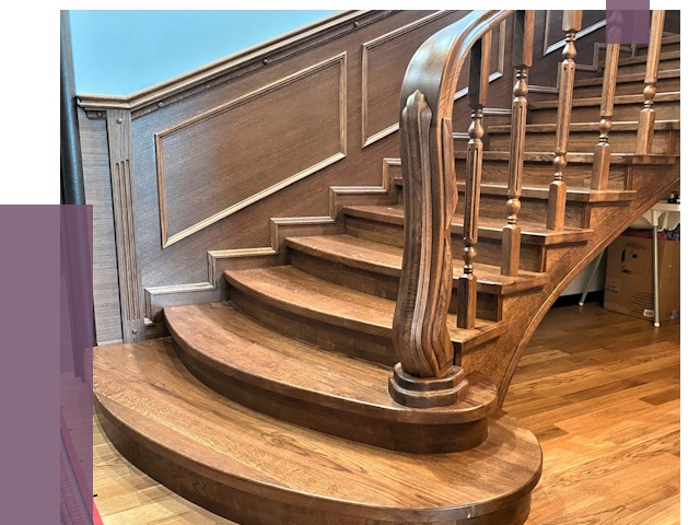 Дубовые лестницы под ключ в Лысьве от 176933 руб. — ПРОЛЁТ-Лсь