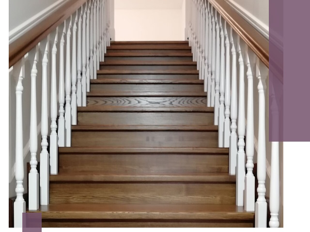 Лестницы из ясеня на заказ в Лысьве — изготовление и монтаж