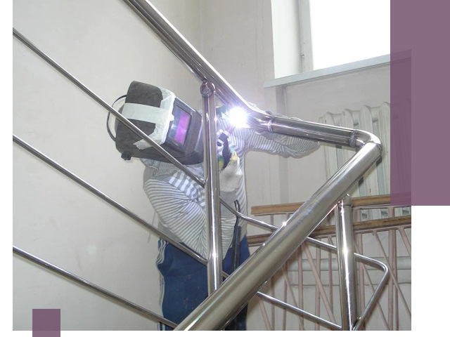 Монтаж перил и ограждений качественно в Лысьве