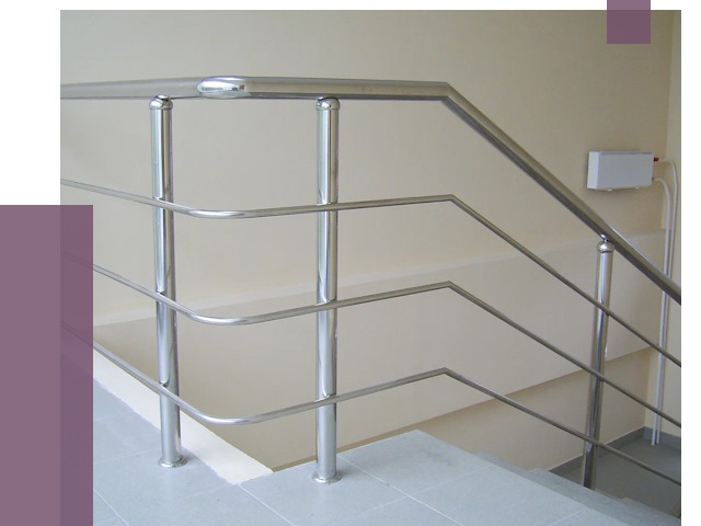 Алюминиевые перила в Лысьве от 6359 руб. под ключ | ПРОЛЁТ-Лсь