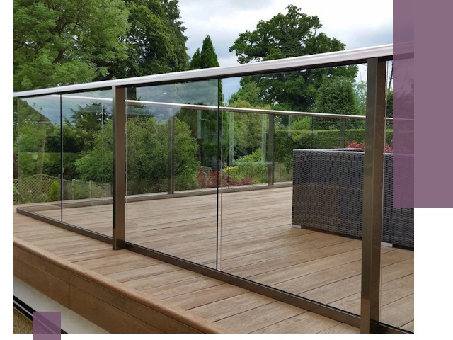 Алюминиевые перила на заказ в Лысьве — монтаж и гарантия