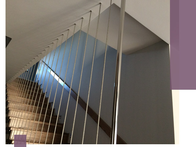 Тросовые перила под ключ в Лысьве — производство и монтаж