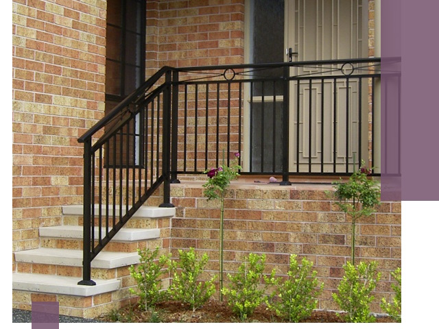 Уличные перила из металла под ключ в Лысьве