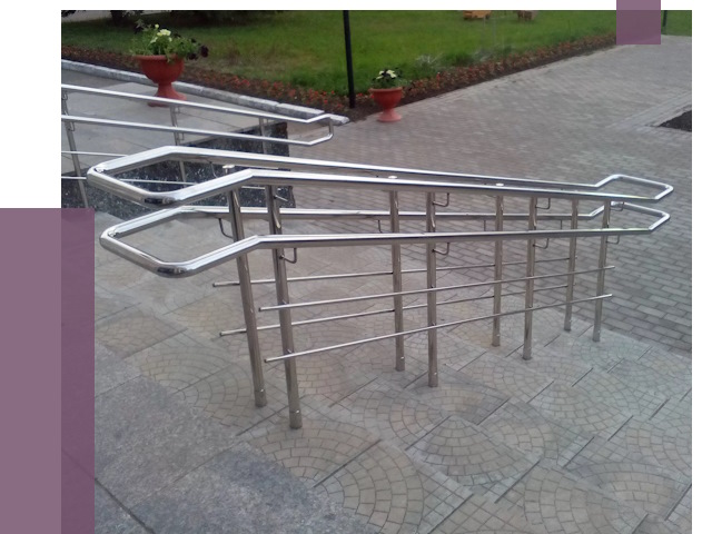 Перила для инвалидов в Лысьве от 7611 руб. под ключ | ПРОЛЁТ-Лсь