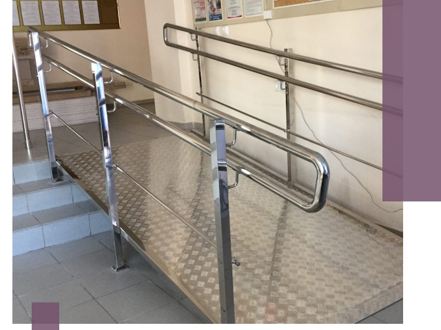 Перила для инвалидов в Лысьве — надежные поручни и ограждения