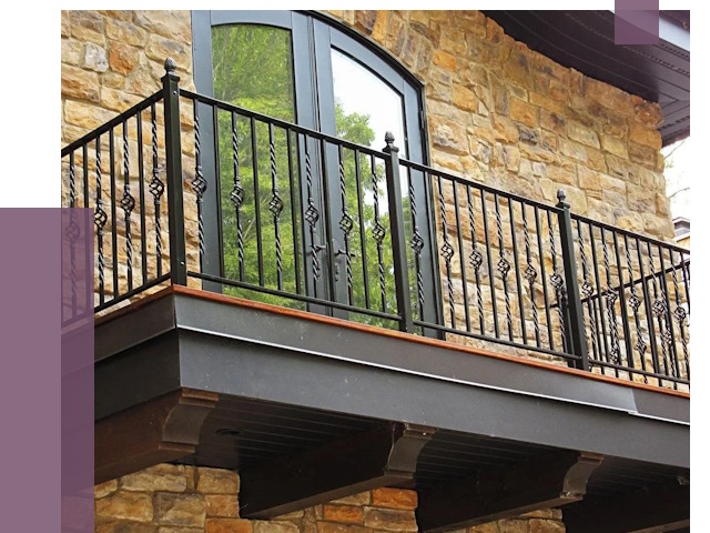 Балконные ограждения в Лысьве от 8052 руб. — купить | ПРОЛЁТ-Лсь