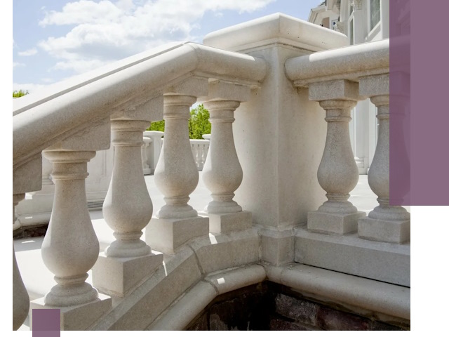 Балюстрады из металла и камня под ключ в Лысьве