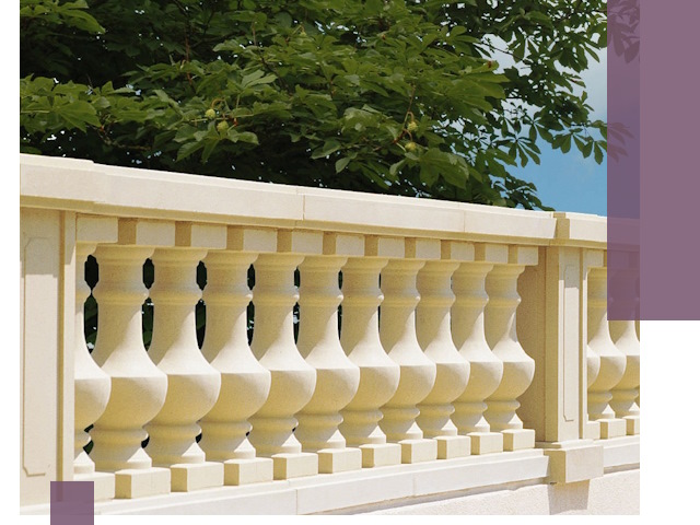 Установка балюстрады в Лысьве: изготовление и монтаж под ключ