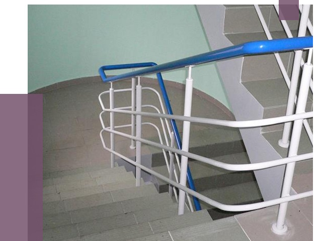 Перила в подъезде в Лысьве — установка и замена от 7436 руб. | ПРОЛЁТ-Лсь