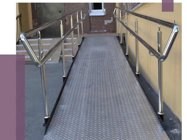 Пандусы в Лысьве от 12308 руб. — установка для инвалидов | ПРОЛЁТ-Лсь