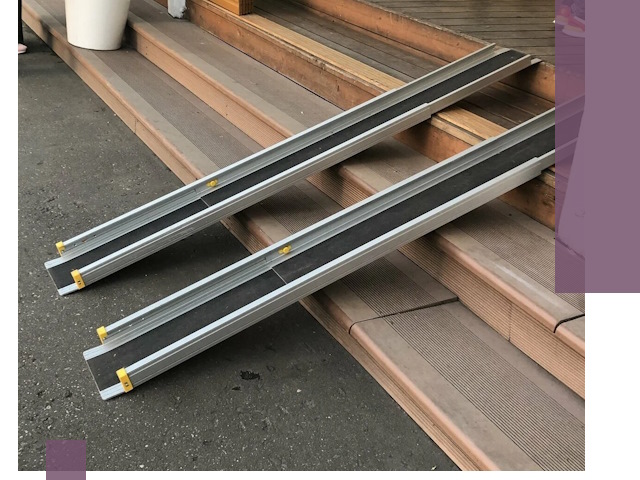 Телескопические пандусы под ключ в Лысьве — изготовление и монтаж