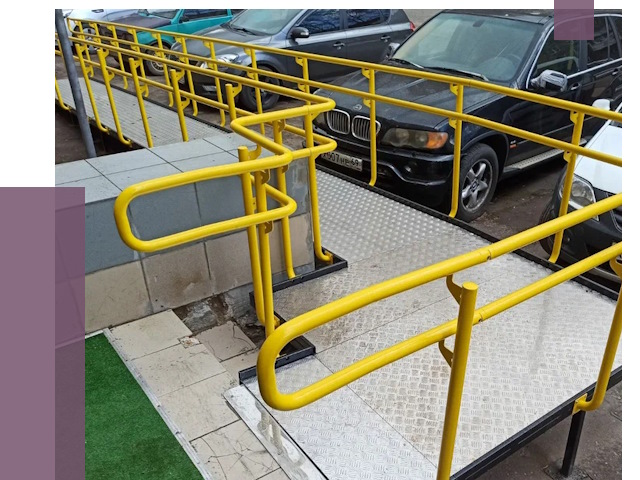 Стационарные пандусы в Лысьве от 12308 руб. | ПРОЛЁТ-Лсь