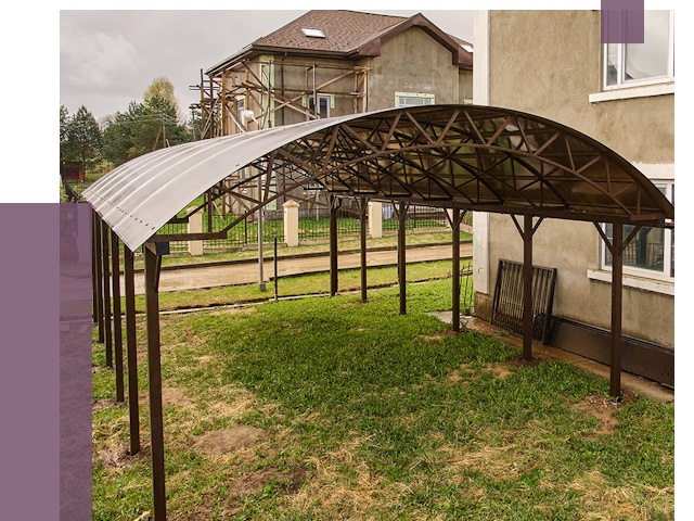 Демонтаж навесов в Лысьве от 4616 руб. — разборка и вывоз | ПРОЛЁТ-Лсь