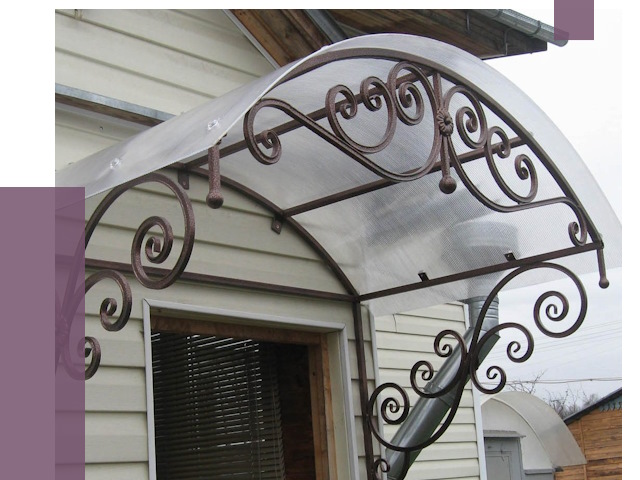 Изготовление козырьков в Лысьве от 7385 руб. — заказать | ПРОЛЁТ-Лсь