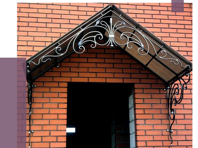 Металлические козырьки в Лысьве от 10719 руб. 