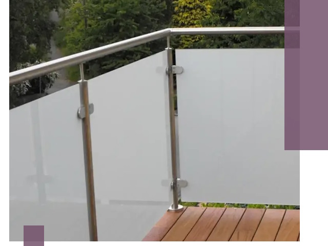 Алюминиевые парапеты для балконов и террас в Лысьве