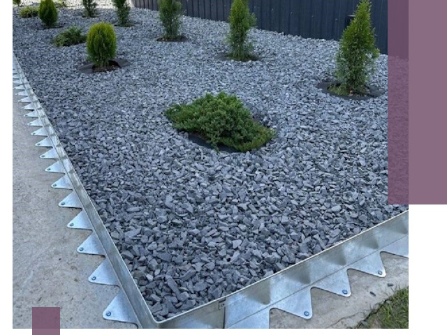 Оцинкованные металлические бордюры под заказ в Лысьве