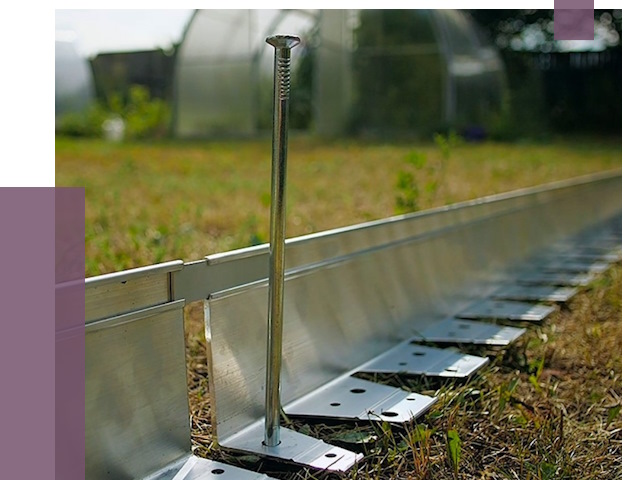 Металлические бордюры для газона в Лысьве от 4308 руб. | ПРОЛЁТ-Лсь