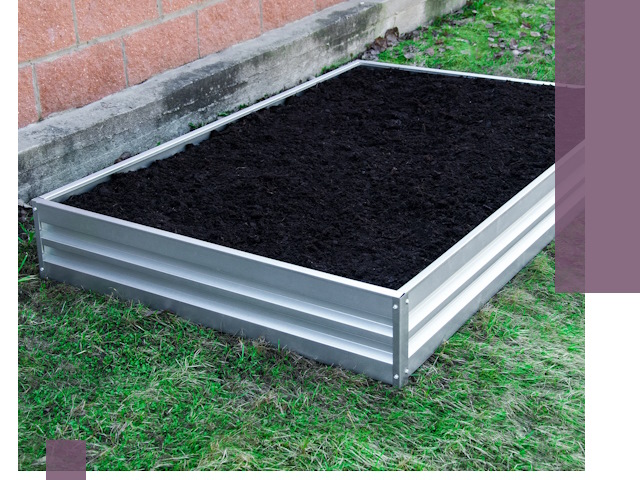 Металлические бордюры для грядок в Лысьве: прочность и аккуратность