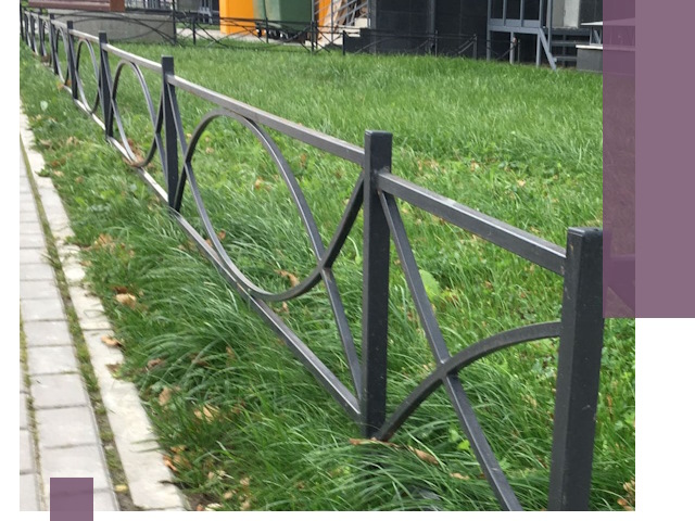 Газонные ограждения из металла в Лысьве — монтаж и продажа