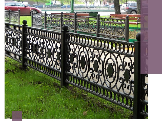 Секционные газонные ограждения под ключ в Лысьве