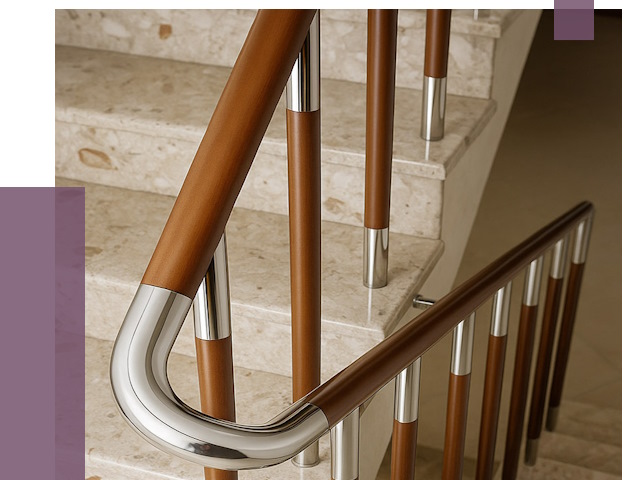 Монтаж поручней в Лысьве от 9744 руб. монтаж под ключ | ПРОЛЁТ-Лсь