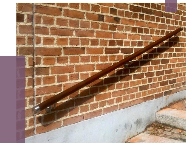 Изготовление пристенных поручней в Лысьве от 4462 руб. — ПРОЛЁТ-Лсь